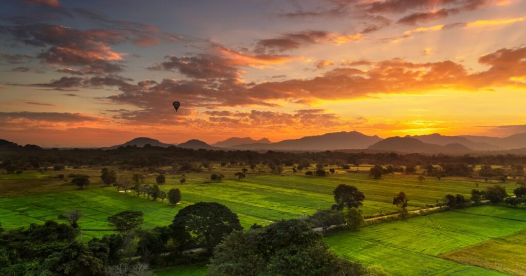 Hot air Balloon Sigiriya