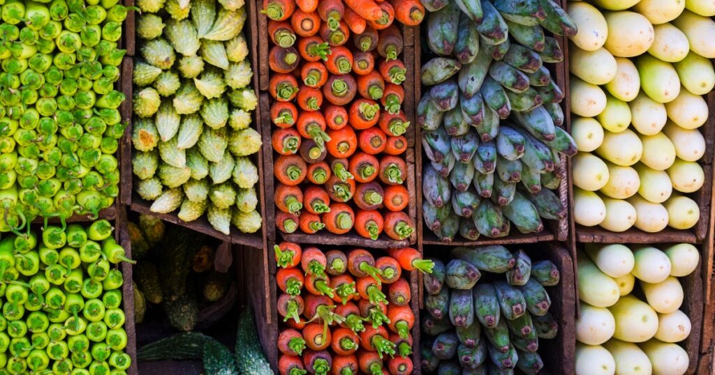 Sri lankan vegetables 