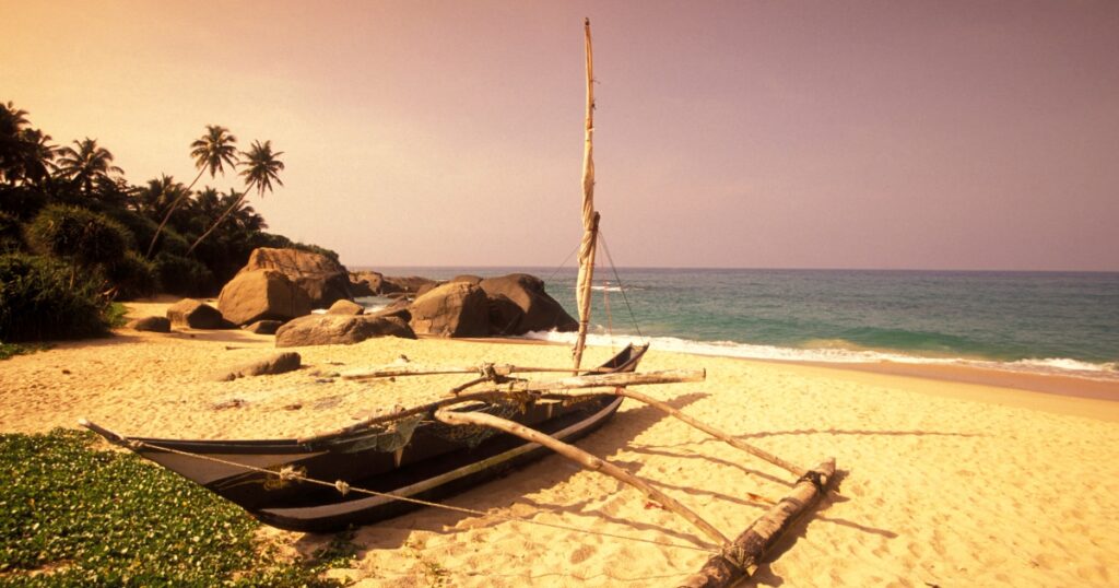 Negombo Sandy beach