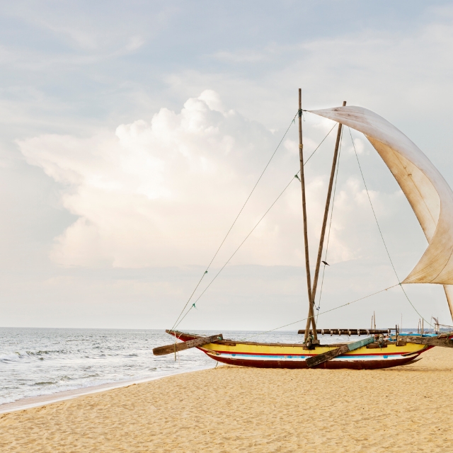 Negombo tourist fish boat