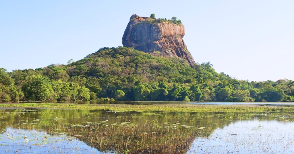 landscape view of sigiriya