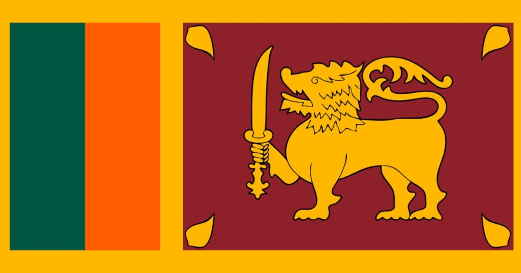 sri lankan flag