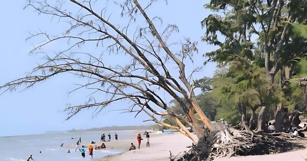 causian beach sand