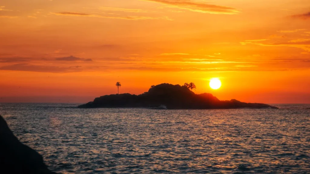 beruwela sunset
