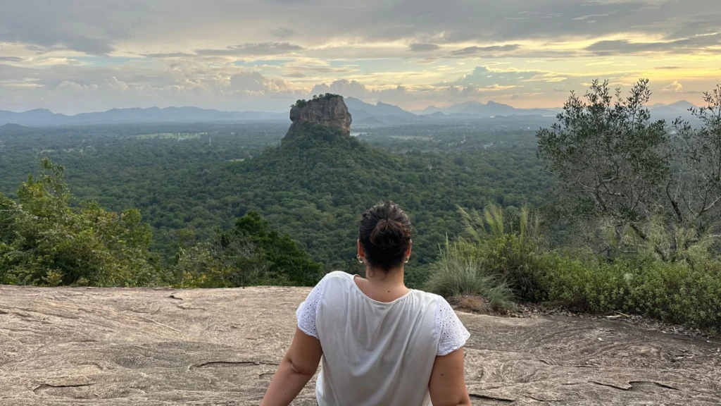pidurangala rock sigiriya view 1