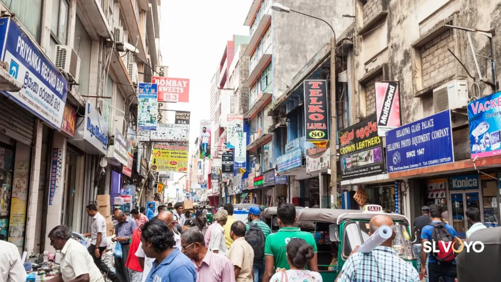 Pettah market colombo sri lanka