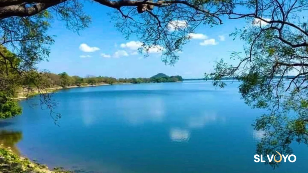 Kala Wewa ancient irrigation reservoir near Anuradhapura