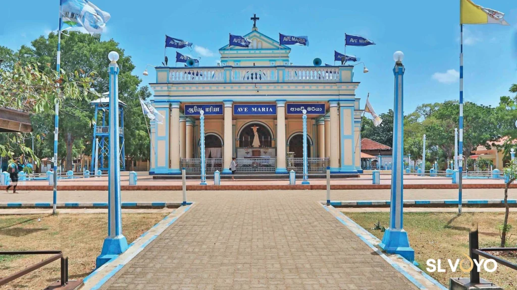 National Shrine of Our Lady of Madhu Catholic pilgrimage site in Sri Lanka