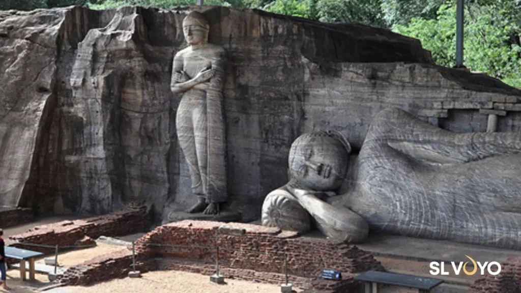 Gal Viharaya Rock Temple Polonnaruwa