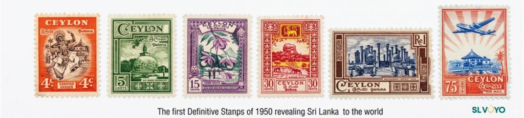 first definitive stamps