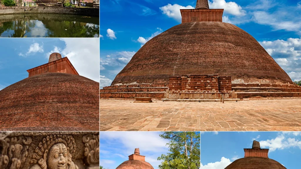Ancient stupa Sri Lanka
