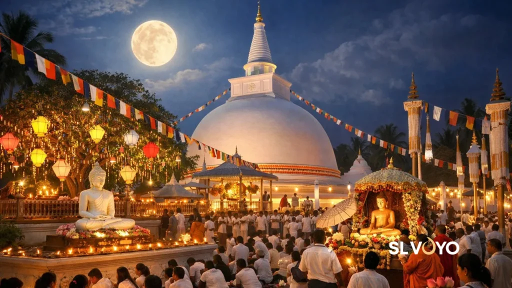 Medin Full Moon Poya Day in Sri Lanka 1