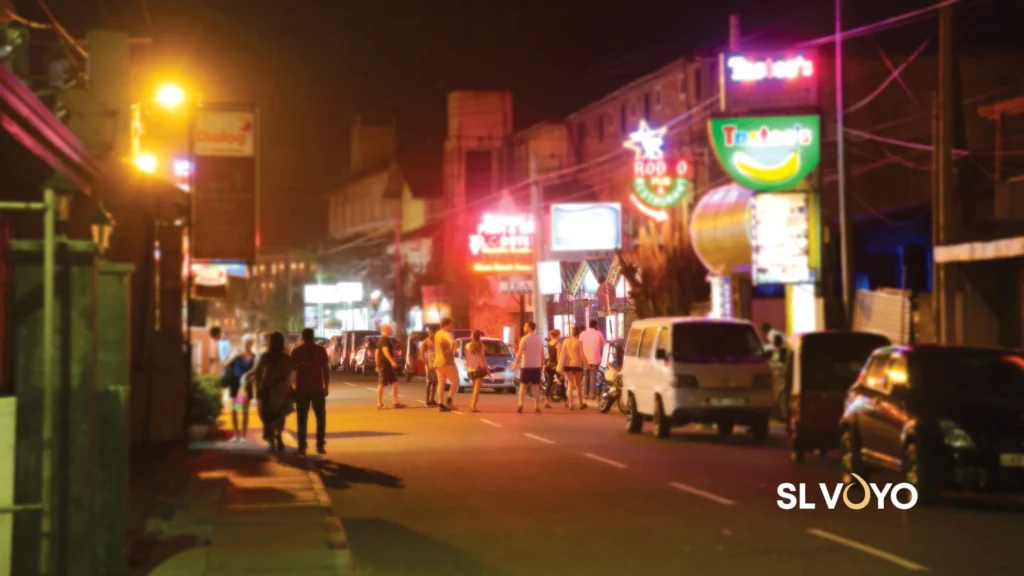 Night town negombo