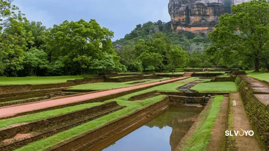Sigiriya garden