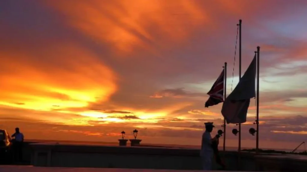 Galle face sunset