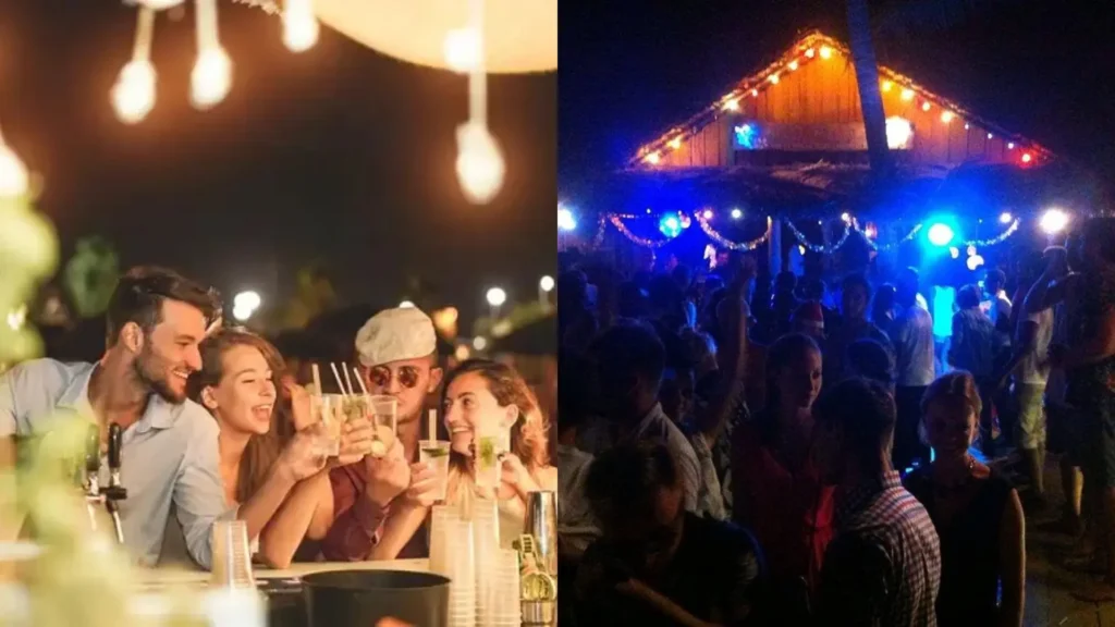 Hikkaduwa beach party
