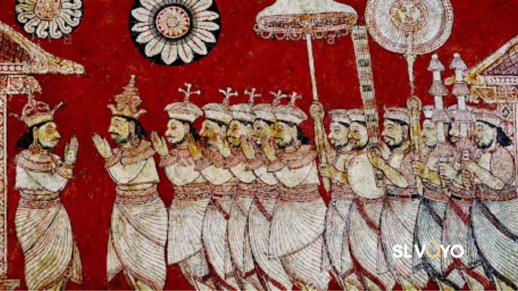 Kandyan temple murals Sri Lanka