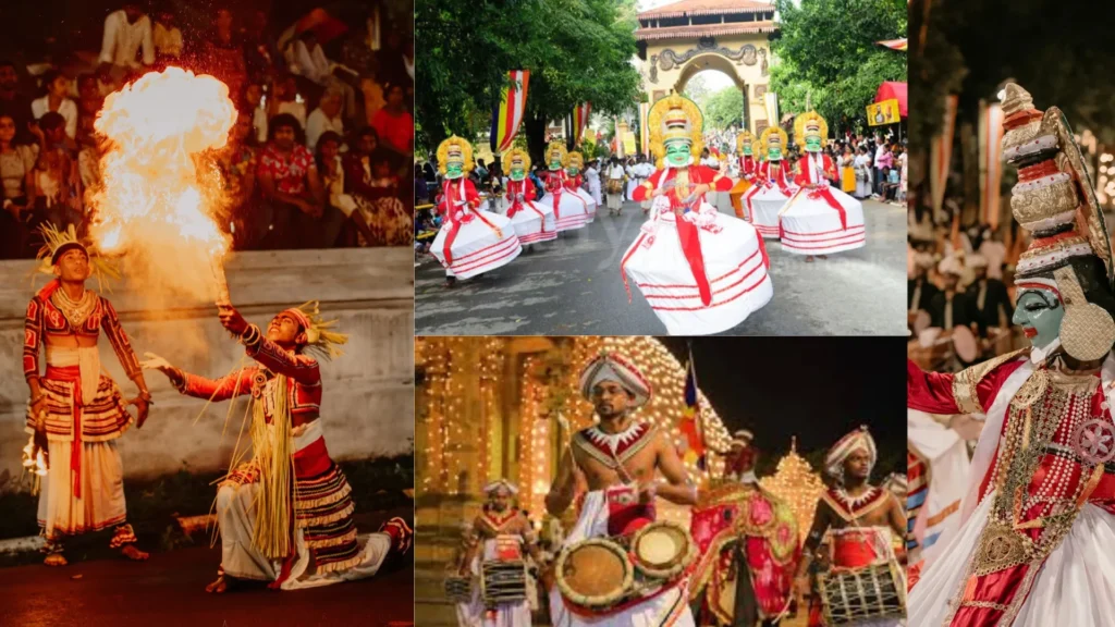 Kelaniya Perahera procession dancers