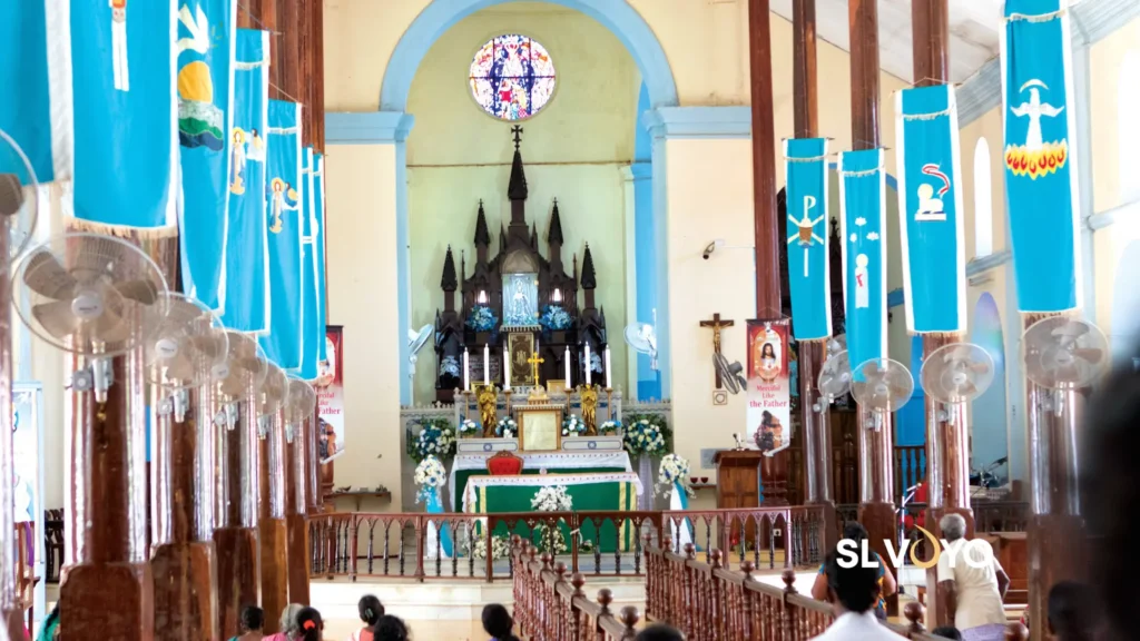 Madhu Shrine church interior