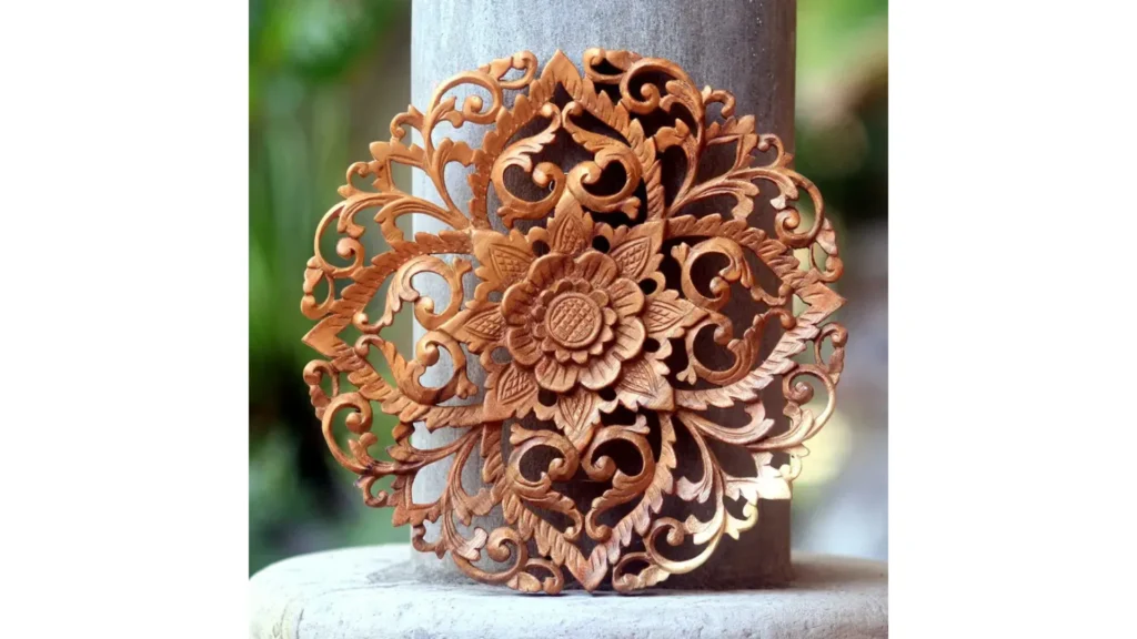 Ornamental carvings found inside