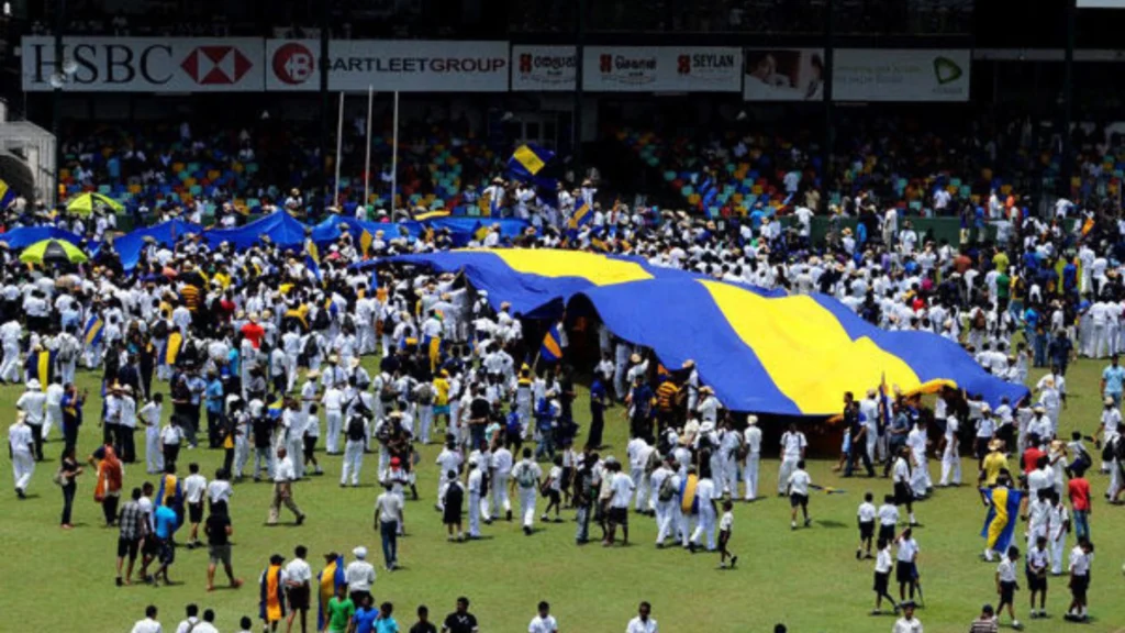 Royal Thomian cricket match crowd