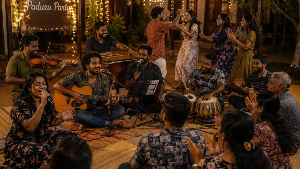 Sri Lanka Paduru Party night music1
