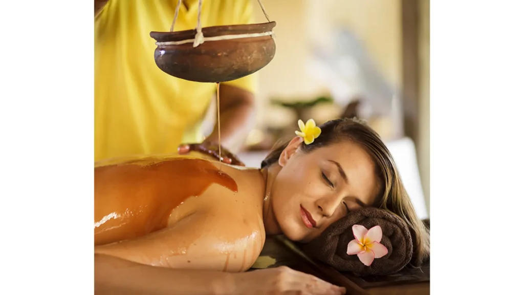Sri Lanka spa herbal oil treatment