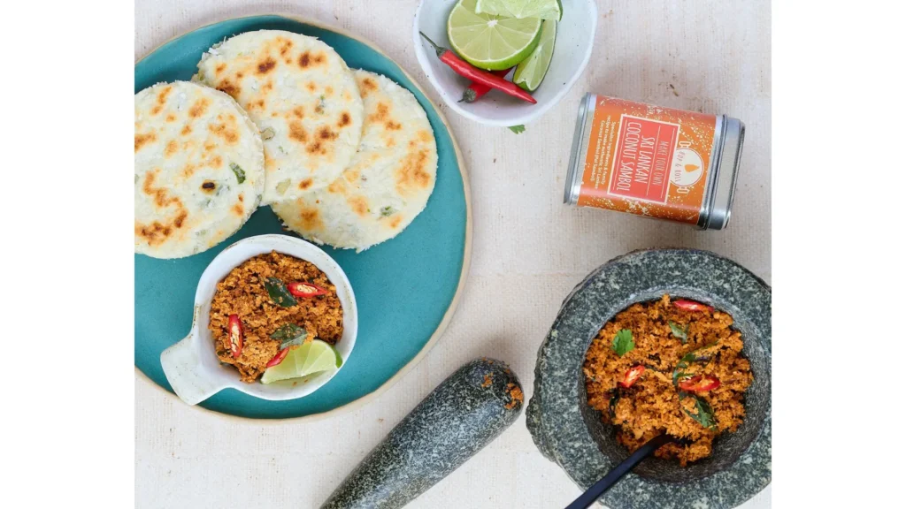 Sri Lankan sambol dishes