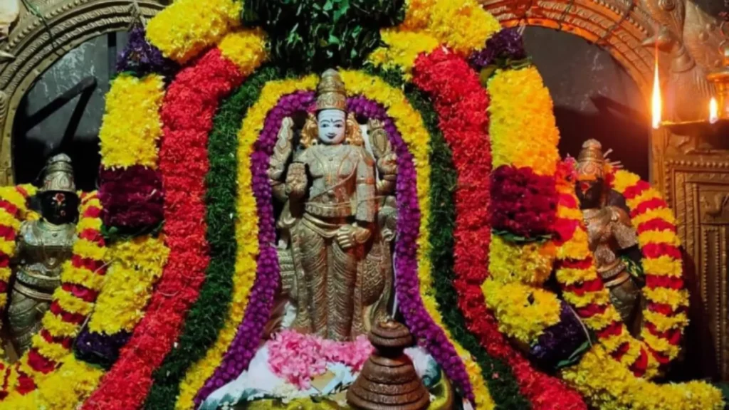 Statue or shrine of Lord Murugan