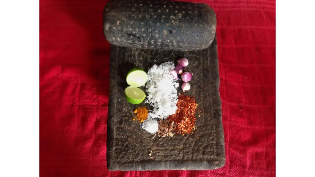 Traditional Sri Lankan miris gala