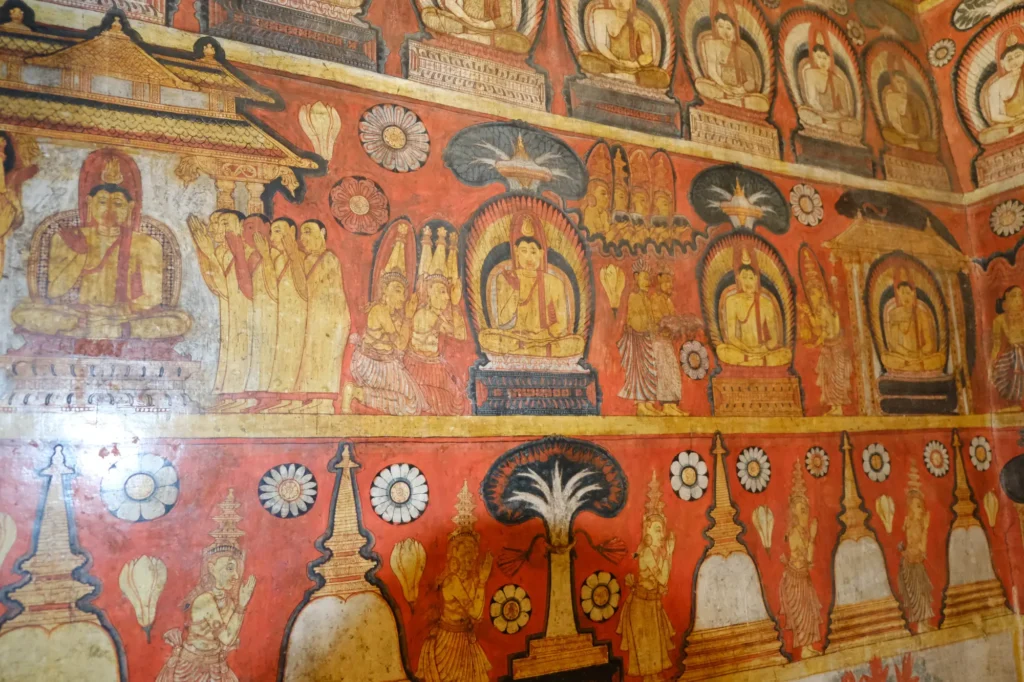 ridee viharaya uda viharaya wall art