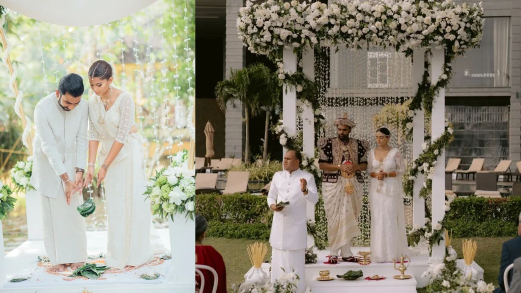 Traditional Sri Lankan wedding rituals