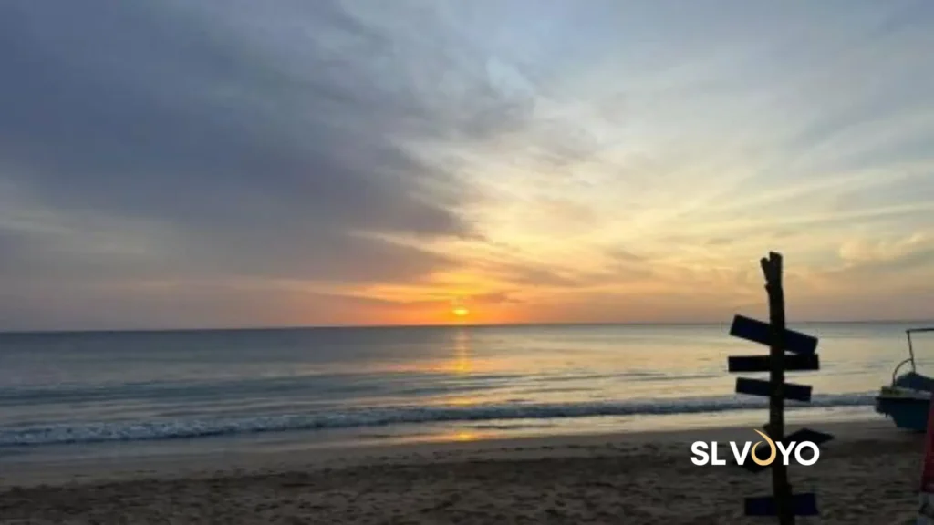 Trincomalee during sunset