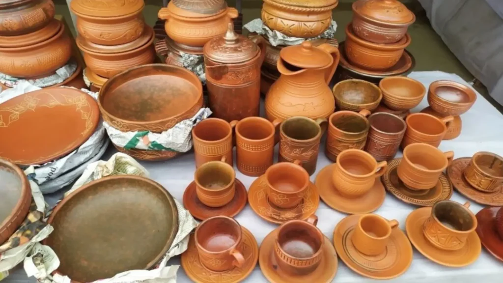 clay pots
