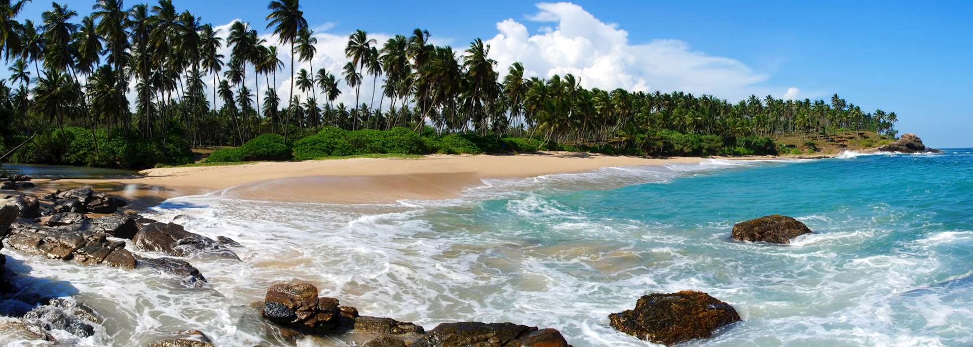 Tangalle beach area