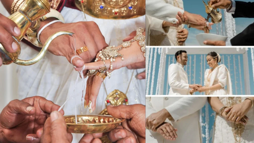 traditional poruwa ceremony