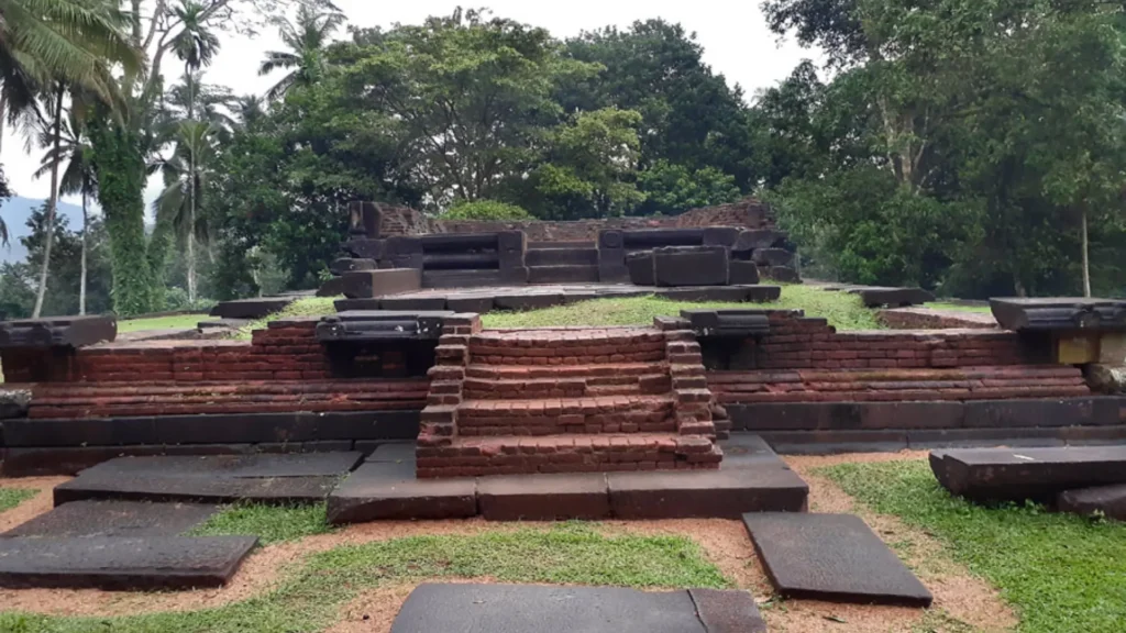 Ancient illustration or remains associated with the Sitawaka Kingdom