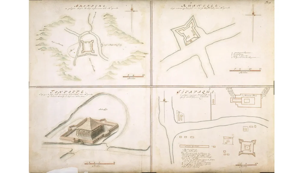 Seethawaka Old Map
